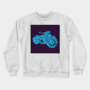 Classic Old MotoBike Crewneck Sweatshirt